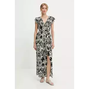 Answear Lab rochie culoarea negru, maxi, evazati imagine