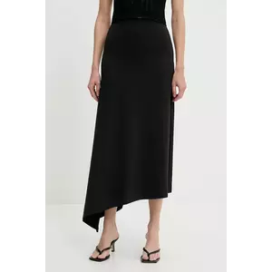 Answear Lab fusta culoarea negru, maxi, evazati imagine