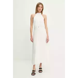 Answear Lab rochie culoarea alb, maxi, evazati imagine