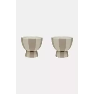 OYOY pahar de ou Toppu 2-pack culoarea bej imagine