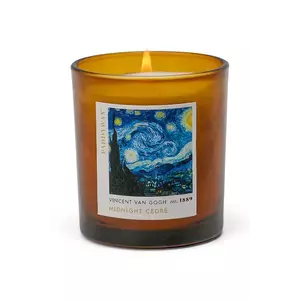 Paddywax lumânare parfumată de soia Impressionist, Van Gogh ' The Starry Night' 170 g culoarea maro imagine