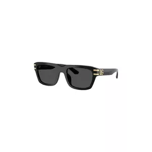 Dolce & Gabbana ochelari de soare culoarea negru, 0DG4496 imagine