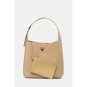 Kurt Geiger London geantă de mana din piele întoarsă culoarea verde, 3576073209 imagine