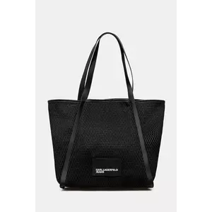Karl Lagerfeld Jeans poșetă culoarea negru, A2W50006 imagine