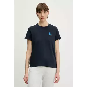 Helly Hansen tricou din bumbac MASSIF GRAPHIC culoarea bleumarin, 54595 imagine