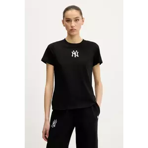 New Era tricou din bumbac culoarea negru, 60564899 imagine