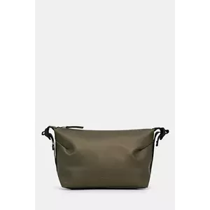 Rains portfard Hilo Wash Bag W3 culoarea verde, 15630 imagine