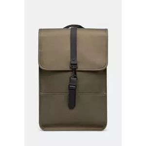 Rains rucsac Backpack Mini W3 culoarea verde, mare, uni, 13020.105 imagine