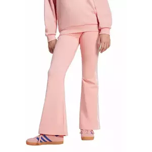 adidas Originals pantaloni de trening pentru copii culoarea portocaliu, cu imprimeu, JD1640 imagine