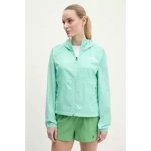 The North Face windbreaker TNF Cyclone culoarea turcoaz, NF0A8B6G6EI1 imagine