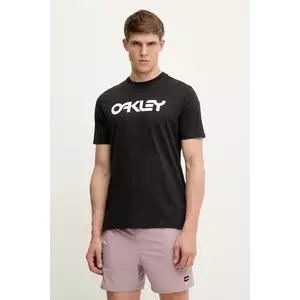 Oakley tricou din bumbac MARK II culoarea negru, cu imprimeu, FOA404011 imagine