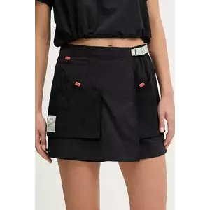 Columbia pantaloni scurți Cove Beach culoarea negru, uni, high waist, 2119351 imagine