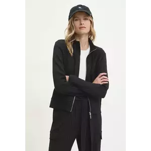 Dkny bluză culoarea negru, cu imprimeu, P4KE6ZNG imagine