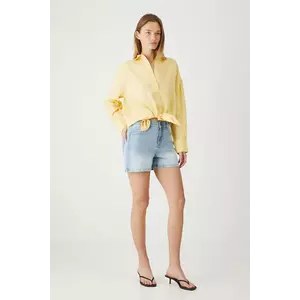 Medicine pantaloni scurti neted, medium waist imagine