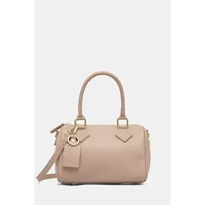 Answear Lab poseta de piele culoarea bordo imagine