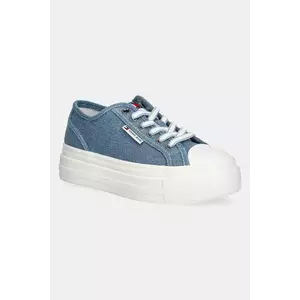 Tommy Jeans teniși FOXING FLATFORM LC EN0EN02736 imagine