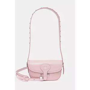 Bally poseta de piele culoarea roz, WAC04C imagine