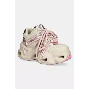 GOE sneakers din piele femei, culoarea bej, RR2N4035 imagine