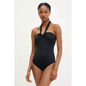 Answear Lab costum de baie dintr-o bucată culoarea negru, cupa usor rigidizata imagine
