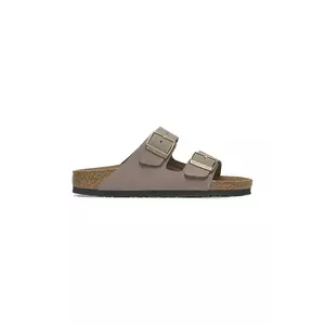 Birkenstock papuci din nubuc Arizona femei, culoarea violet, 1029407 imagine