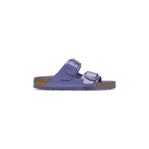 Birkenstock slapi de piele Arizona Big Buckle femei, culoarea violet, 1029383 imagine