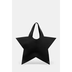 Coperni geantă de piele Star Tote culoarea negru, COPBA86405 imagine