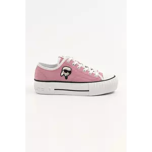 Karl Lagerfeld tenisi KAMPUS MAX NFT culoarea roz, KL60424 imagine