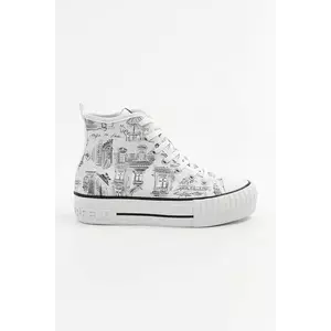 Karl Lagerfeld tenisi KAMPUS MAX culoarea alb, KL60455 imagine