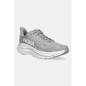 Hoka sneakers Clifton 10 bărbați, culoarea gri, 1162030 imagine
