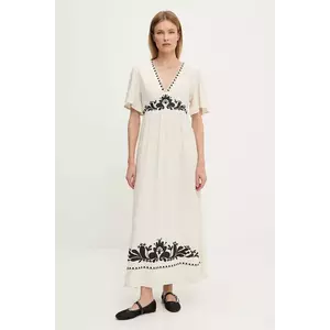 Answear Lab rochie culoarea negru, maxi, drept imagine