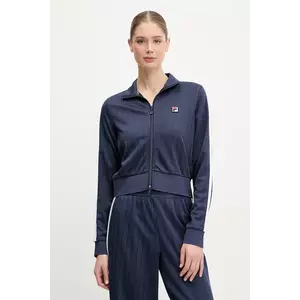 Fila bluză Lorce culoarea bleumarin, uni, FAW1011 imagine