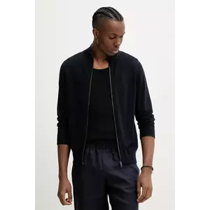 ZADIG&VOLTAIRE cardigan din lână culoarea bleumarin, KMCA01228 imagine