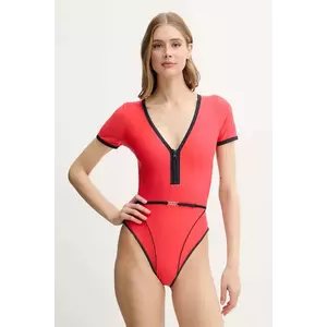 Rip Curl costum de baie dintr-o bucată culoarea rosu, cupa moale, 0NOWSW imagine