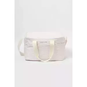 SunnyLife geantă termică Lazy Days Pink Stripe 18, 7 L culoarea roz imagine