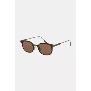 Zegna ochelari de soare culoarea maro, EZ0260_5037E imagine