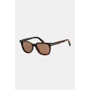 Zegna ochelari de soare culoarea maro, EZ0248_5052E imagine