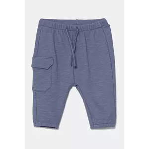 United Colors of Benetton pantaloni de trening pentru bebeluși culoarea violet, uni, 3Z4JAF028 imagine