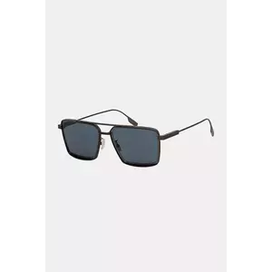 Zegna ochelari de soare culoarea negru, EZ0257_5637V imagine
