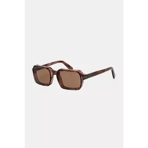 Zegna ochelari de soare culoarea maro, EZ0254_5571E imagine