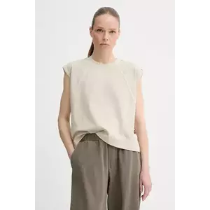 G-Star Raw top din bumbac culoarea gri, D26421-C261 imagine