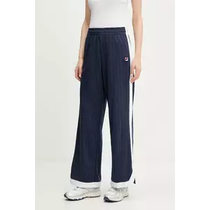 Fila pantaloni de trening Lorce culoarea bleumarin, uni, FAW1012 imagine