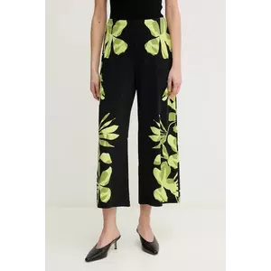 Joseph Ribkoff pantaloni culoarea negru, fason culottes, high waist, 251189 imagine