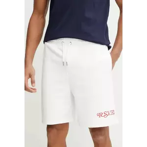 Fila pantaloni scurți Lamswaarde culoarea alb, FAM0909 imagine