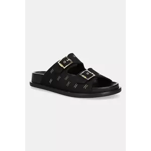 Elisabetta Franchi papuci culoarea negru, F4A2-E0310 imagine