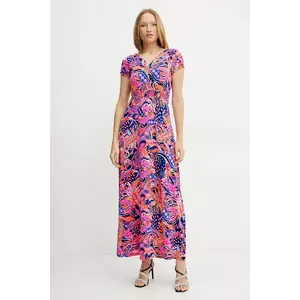 Morgan rochie RPLAYA culoarea portocaliu, maxi, evazati, RPLAYA imagine