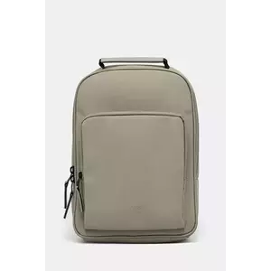 Rains rucsac Book Daypack W3 culoarea verde, mare, uni, 13260 imagine