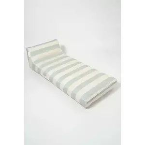 SunnyLife saltea pneumatică pentru înot Lazy Days Blue Stripe imagine