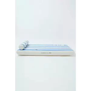SunnyLife saltea pneumatică pentru înot Luxe Lilo Blue Stripes imagine