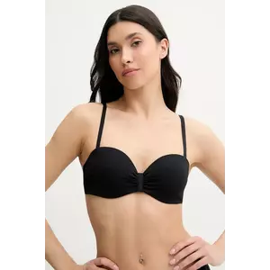 Chantelle sutien de baie ICON culoarea negru, cupa usor rigidizata, C16VNK imagine