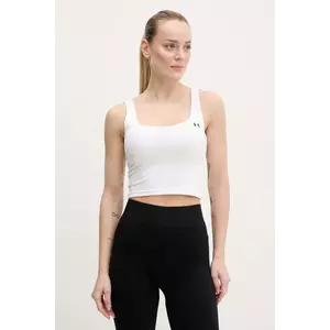 Under Armour top de antrenament culoarea alb, 6007656 imagine